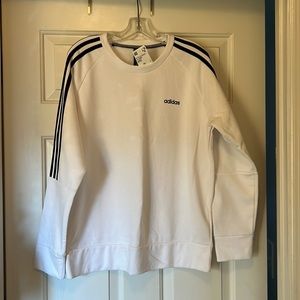 Adidas long sleeve sweat shirt